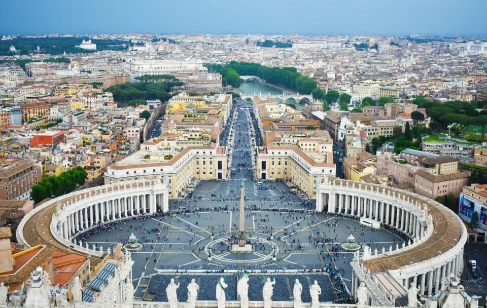 Plaza de San Pedro, Roma