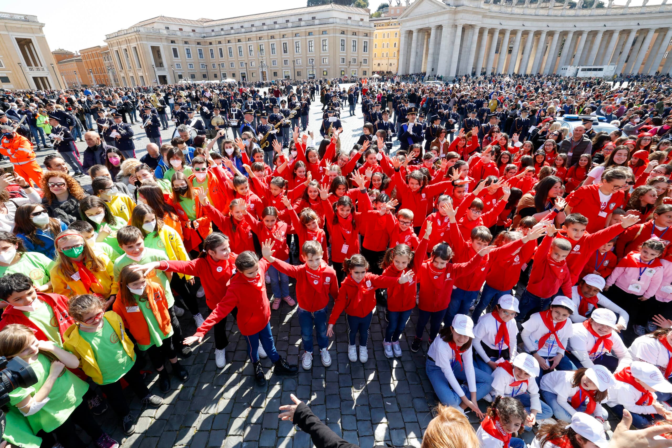 El Piccolo Coro en la Jornada Mundial de los Niños