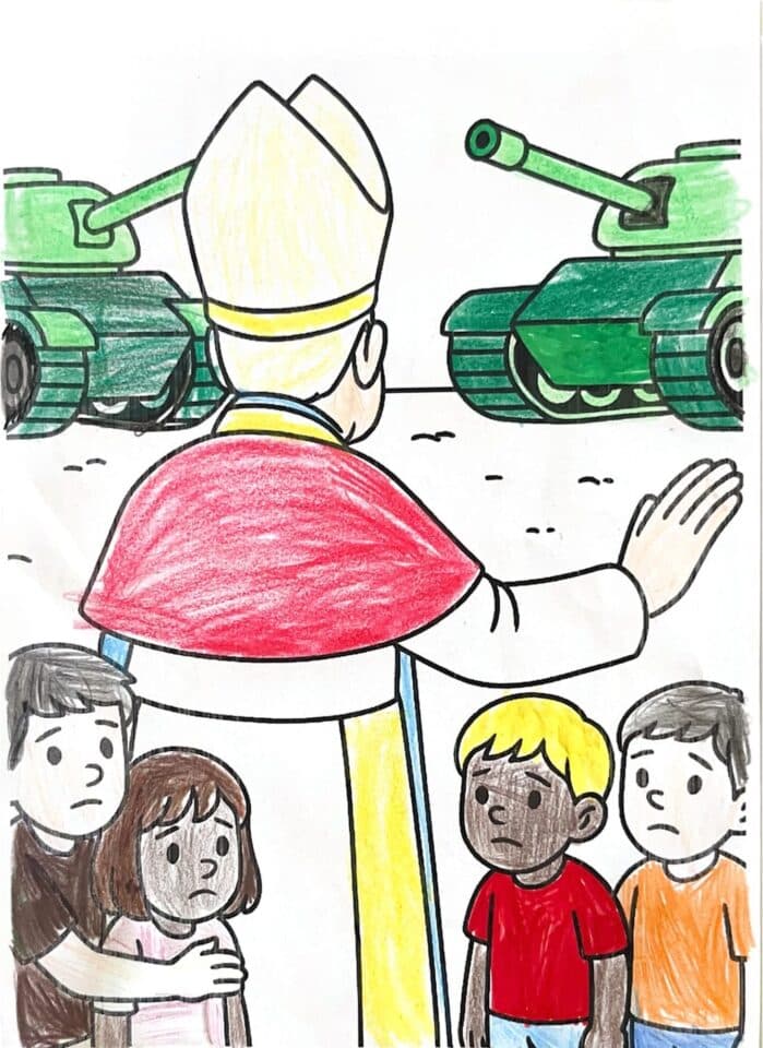 Queridos niños, nos unimos al Papa León en la oración por este dolor inocente.